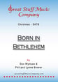 Born in Bethlehem SATB choral sheet music cover